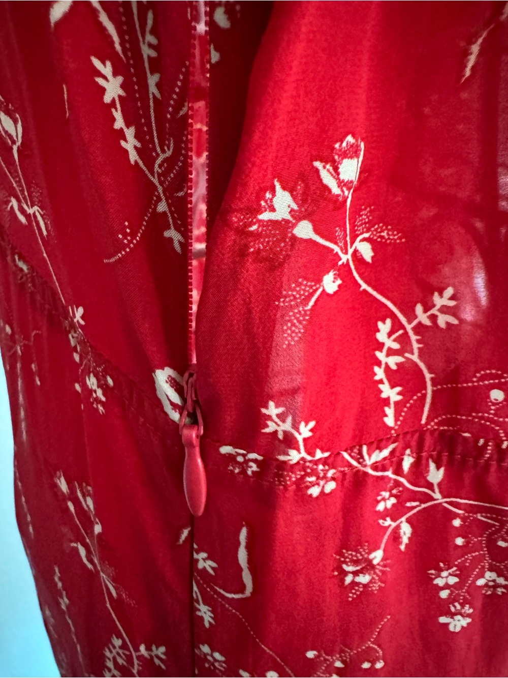 NWT Polo Ralph Lauren Printed Short-Sleeve Dress in Tender Red Floral Size 14 - Picture 12 of 15